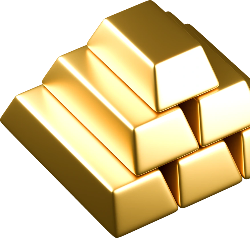 Barras de oro